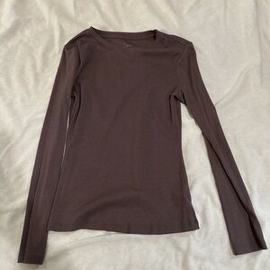 a new day Women's Long Sleeve Top - Dark Brown
